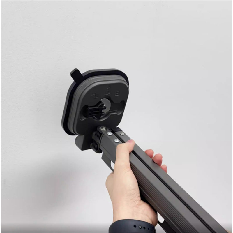 Suction Cup Invisible Folding Clothes Rack