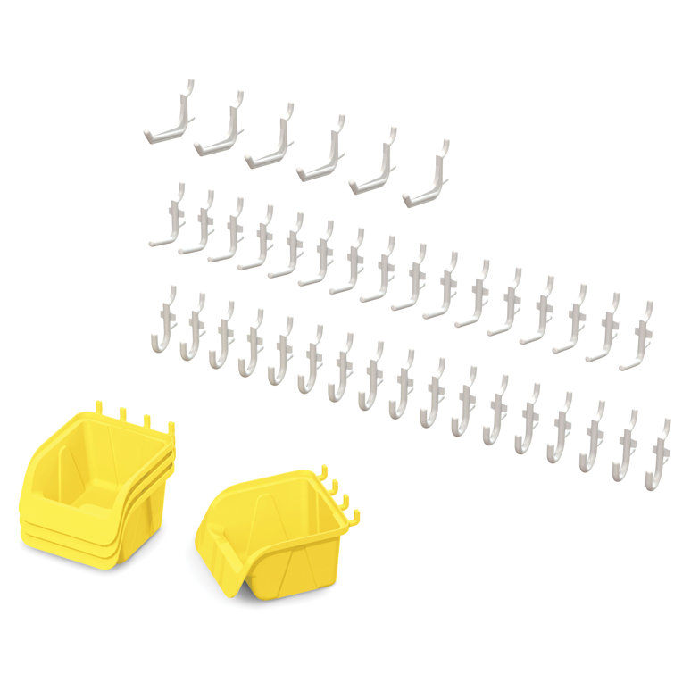 Jonti-Craft® Pegboard Hooks & Bins - 43 Piece Set