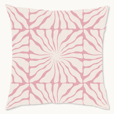 Floral Throw Pillow