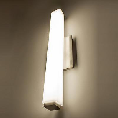 Vogue 1 - Light LED Flush Mounted Sconce, 4.88" H x 20" W x 3.13" D, Brushed Nickel, 3000K