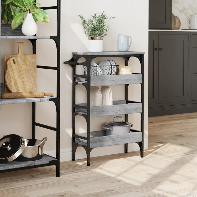 Serving Cart, Grey Sonoma