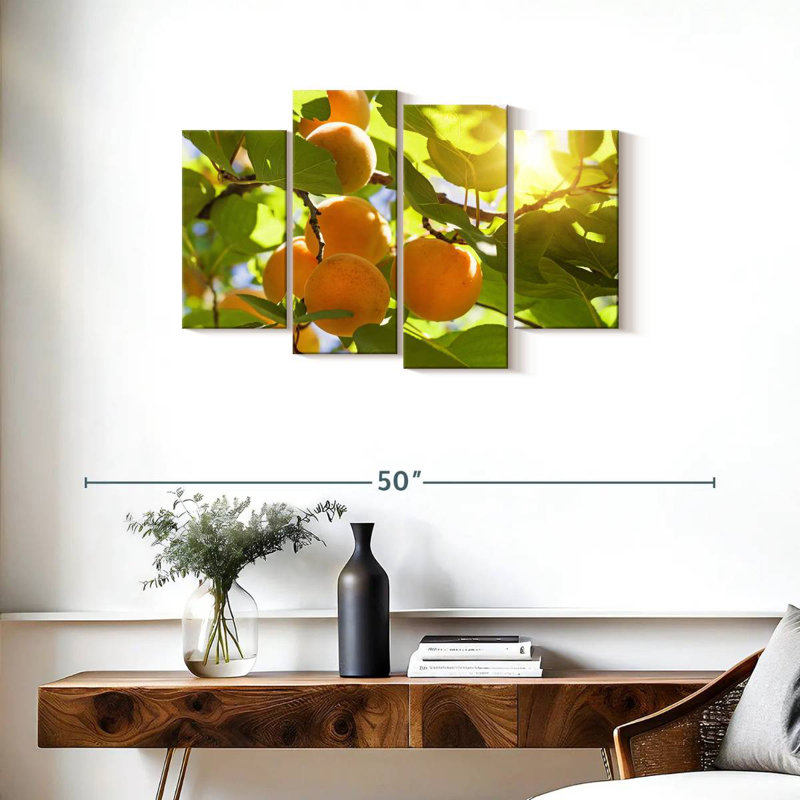 Yarlin Sunlit Apricot Tree, 22" H x 36" W