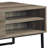 Oak & Black Finish Coffee Table