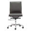 Lider Plus office chair without armrests, grey
