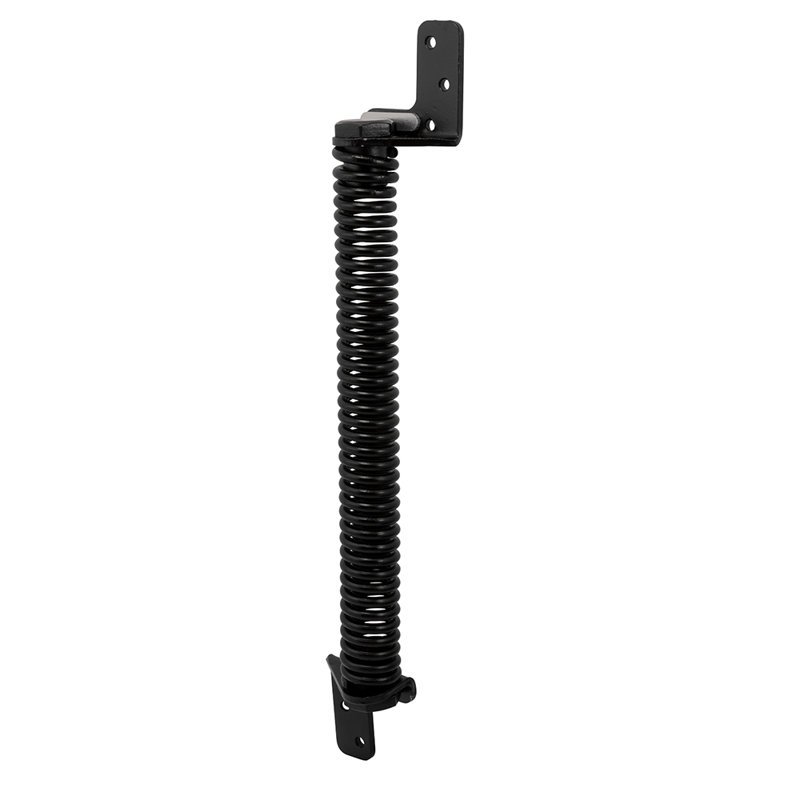 Prime-Line Self Closing Gate Spring, 10-1/2 in., Steel, Black, Adjustable (Single Pack)
