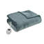 Plush Heated Teal Ultra-Soft Full Blanket with 10 Heat Settings-56055758-56055761