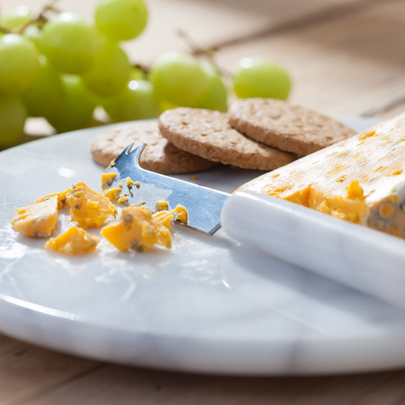Judge, Marble - Round Cheese Board and Cutter