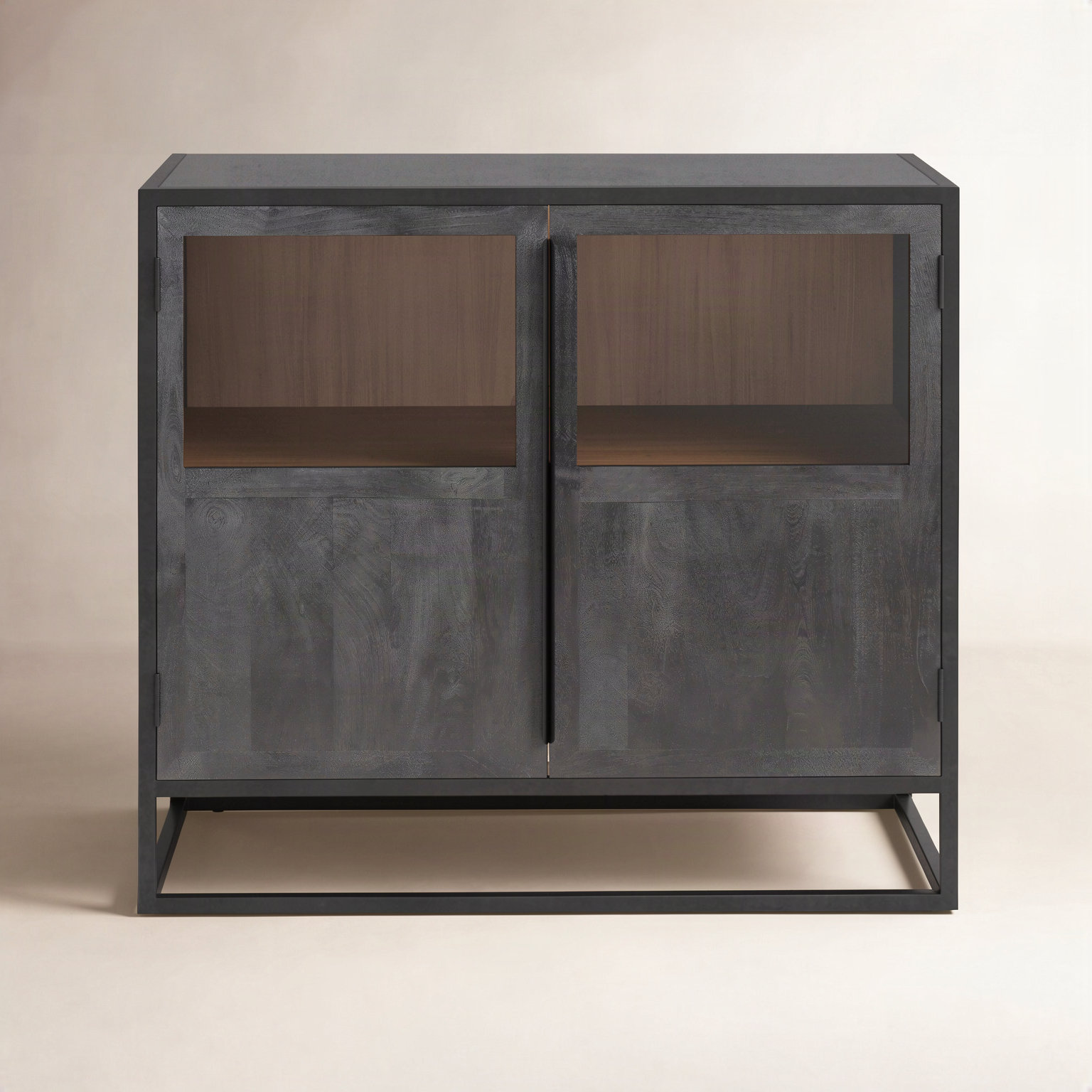 Clementine Accent Cabinet, Black