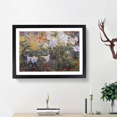 Easter Lilies by Kuroda Seiki - Picture Frame Painting Print