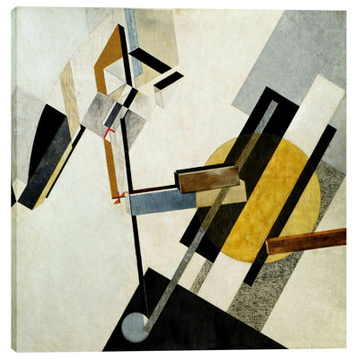 «Proun 19D» par El Lissitzky, art mural sur toile