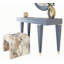 Ensemble de coiffeuse avec tabouret et miroir-731723529