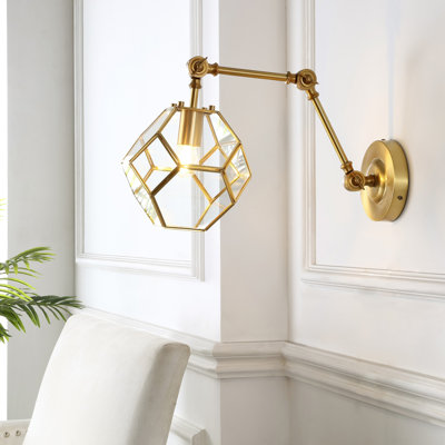 Iron Swing Arm Sconce