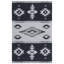 Tapis noir / gris clair Stansfield Southwestern-198978640