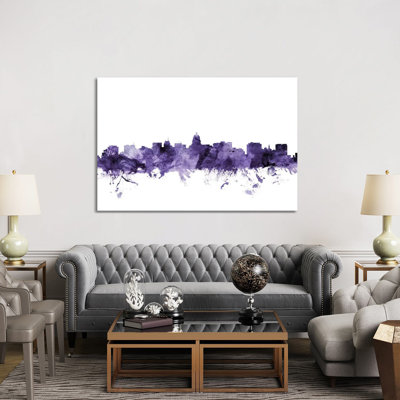 Madison, Wisconsin Skyline by Michael Tompsett - Wrapped Canvas Gallery-Wrapped Canvas Giclée