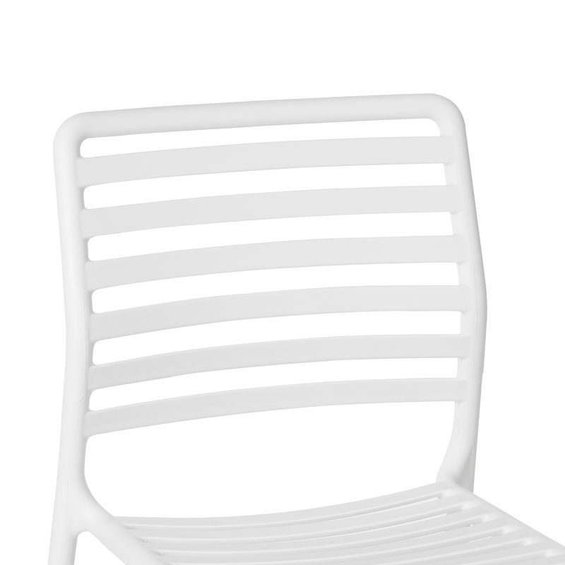 Ensemble de salle à manger rectangulaire pour 6 personnes, Blanc