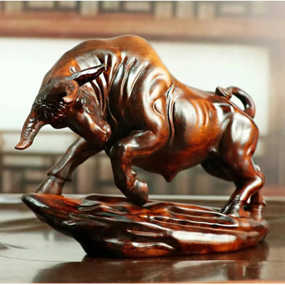 Charging Bull Figurine