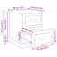 39cm W Manufactured Wood Bedside Table-1554513621