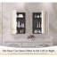 Large Recessed Bathroom Medicine Cabinet With Adjustable Shelves, Stainless Steel Frame, Heavy Duty Construction, Oversized Mirror For Storage-419109163