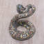 Rattlesnake Polymer Clay Sculpture (4.5 Inch)