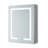 Livvia Recessed or Surface Mount Frameless LED Medicine Cabinet with Electrical Outlet and Anti-fog-95084962-20556301-122193029