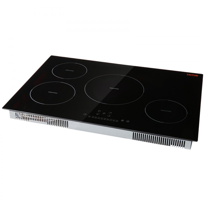 Electric Cooktop, 4 Burners, 30'' Induction Stove Top, Built-in Magnetic Cooktop