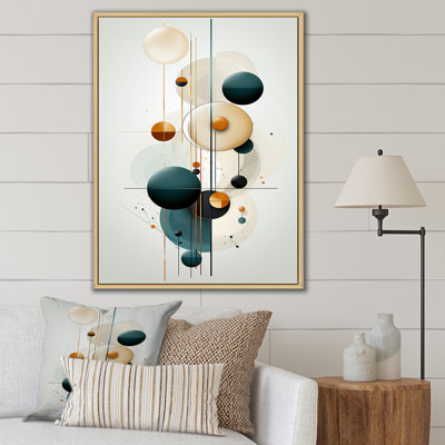 Sweet Serenity Circular Minimal Geometry - Modern Geometric Wall Art Prints