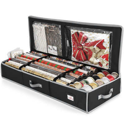 Rangement pour papier cadeau de Noël