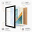 Geometric Balance Mid-Century - Framed Print-2015841441-2015841442