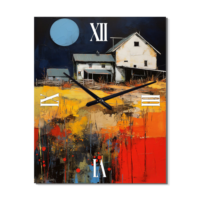 Horloge murale Farmhouse, Grand
