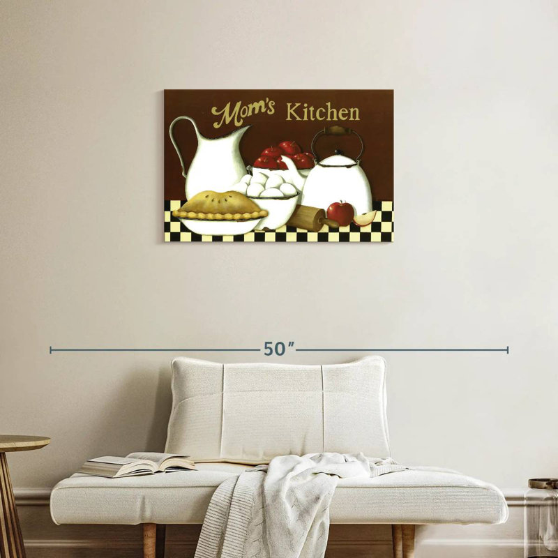 Plaque murale Kema Mom's Kitchen, H 20 po x l 30 po