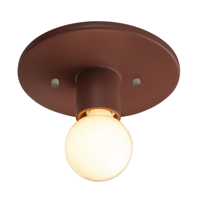 Plafonnier encastré 8 lumières Ambrette, Argile Canyon