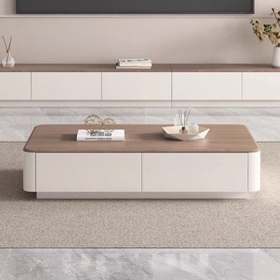 Table basse de style crème simple