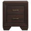 Table de chevet rectangulaire 2 tiroirs Copper-1247454511
