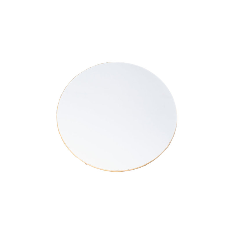 Kids Rattan Bistro Table – Round French Style Indoor Outdoor Play & Dining Table, White