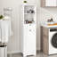 Armoire de trieur de linge inclinable à un compartiment et un tiroir