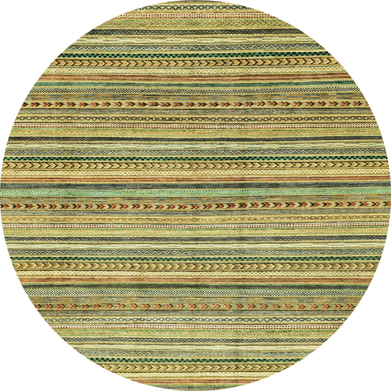 Abstract Indoor Rug, Rectangle 4' x 6'