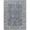 Oriental Hand-Knotted Wool Area Rug in Gray/Blue/Brown