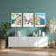 3 Piece Wrapped Canvas Print