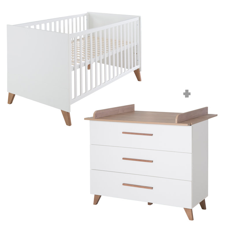 Ole Convertible 2 -Piece Nursery Furniture Set