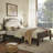 Abigale Meyers Solid Wood 3 Piece Bedroom Set, Upholstered Queen Bed Frame and 2 Nightstand, Chocolate-1845890493