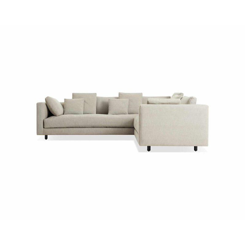 Hands Down Sectional, Right Hand Facing, Tofte Navy, Tofte Navy Polyester Blend