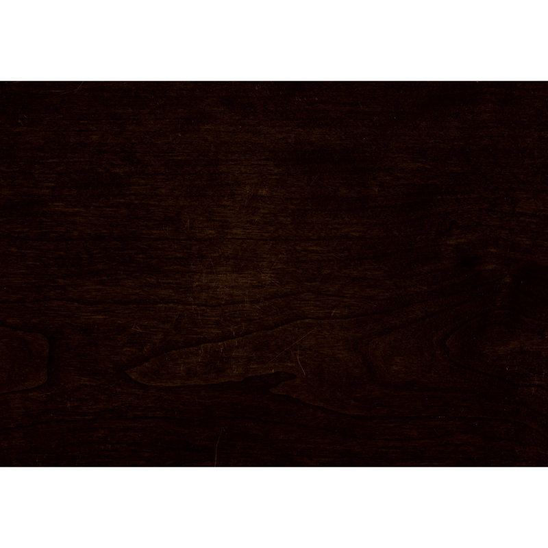 Table de salle à manger à finition cerisier foncé, placage de manguier avec rallonge séparée, finition 6 options, pièce essentielle
