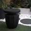 Table de bout décorative de jardin (seulement la table incluse)