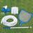 Steel Round Frame Set Pool 48'' H x 240'' W x 240'' L , with Pump Included