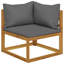 Chaise longue 7 pièces avec coussins-332273168