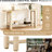 62.9 - Inch, Console Table, Solid Pine Legs, Metal Trim, Tabletop, Versatile Home Placement Entryway Console, Wood Construction, Geometric Accents, 3 Finishes, Interiors-1612720937