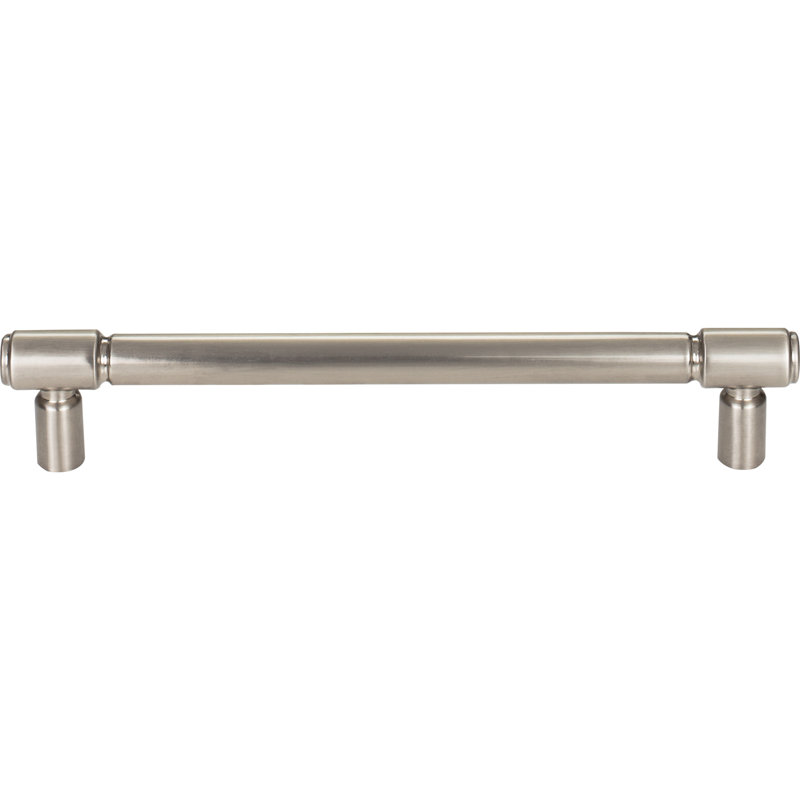 Clarence 12" Center to Center Bar pull, Brushed Satin Nickel, 6 5/16" Center to Center