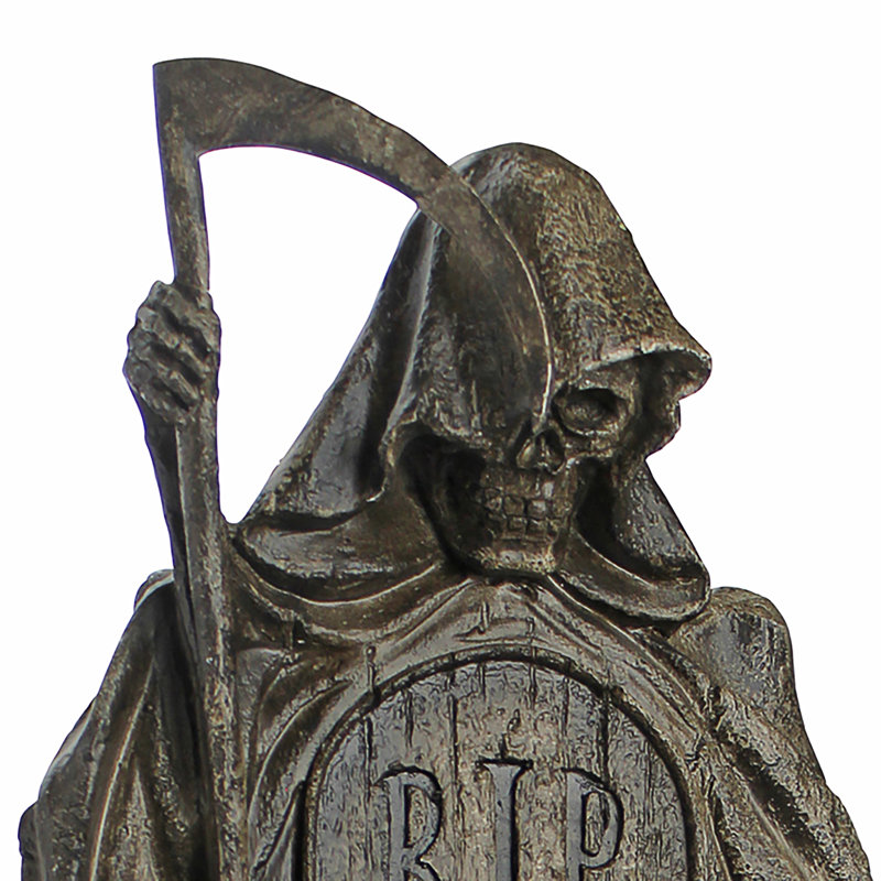 Statue tombstone des pièces "rest" en pièces "faucheuse reaper
