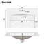 Meuble-lavabo simple 30 po avec plateau Deltonia-910333382