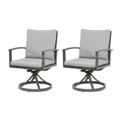 Houser Premium All-Weather Wicker Outdoor Dining Armchair with Cushion